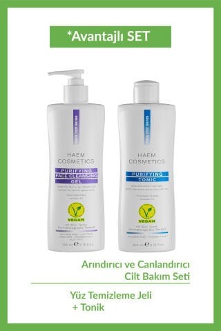 Arındırıcı Ve Canlandırıcı Cilt Bakım Seti